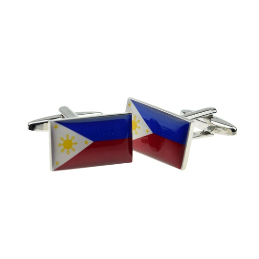 Philippines Flag Cufflinks | Cufflink Warehouse